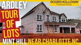 Driving Tour of Available Lots [ARDLEY by Niblock Homes - Mint Hill NC]