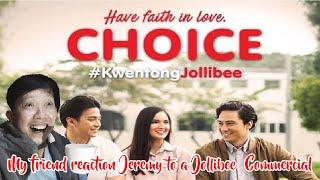 Jollibee Commercial Valentine Series 2019: Choice | Friend Jeremy Reaction