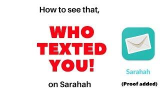 How to see that who texted you on Sarahah | Revealed | New Method [Proof added] | TechitEazy