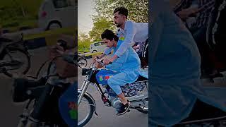 Jani Champ 46 | Shah Nawaz 46 One Wheeling #shorts #honda125 #onewheeling #onewheeler #shahnawaz