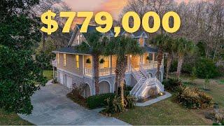 Tour A $779,000 Marshfront Home in a North Charleston Riverfront Subdivision! Home For Sale 2023!