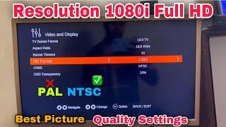 Dish Tv Picture Quality Settings | Dish Tv Picture Not Clear | Dish Tv Picture Settings | Dish Tv