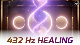 432hz Healing Frequency: Meditation Music - Theta