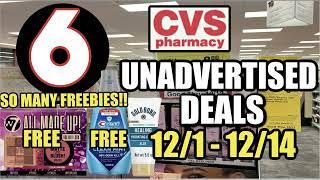 CVS UNADVERTISED DEALS (12/1 - 12/14) | NEW DEALS/FREEBIES & MORE!!!!