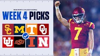 Picks for EVERY Top 25 game in College Football [Full Week 4 Predictions]