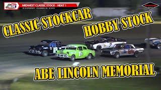 Abe Lincoln Memorial | Midwest Classic Full Night & Hobby Stock Heats | US 30 Speedway | 9-13-2019