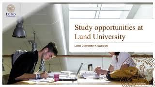 Study at Lund University | Part 2 | Study opportunities