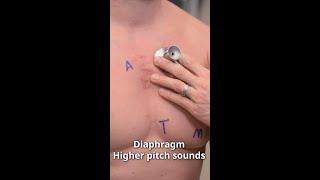 How to use Stethoscope | Bell vs Diaphragm | Heart Auscultation | Lecturio