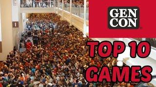 Top 10 Gencon Games to Run for 2024!