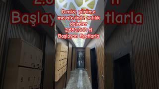 Denize yürüme mesafesinde satılık sıfır daireler #gayrimenkul #balıkesir #emlak #satılık #house