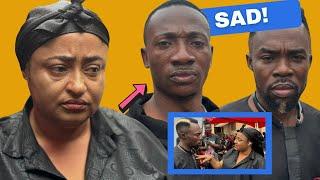 OH S@D Kumawood Actors Matilda Asare, Quappiah STORMS Salinko's Father's Funeral