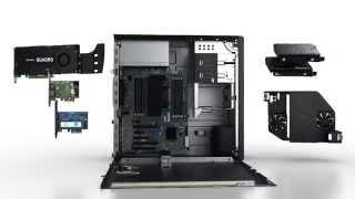 Vista en 3D de HP Z440 Workstation