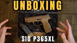 Unboxing P365XL NRA Edition