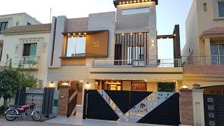 10 Marla Brand New House For Sale at Hot Location Bahria Town Lahore  Demansion 35×65