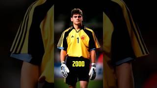 Iker Casillas Football Evolution #ikercasillas  #football #soccer #evolution #shorts #shortvideo