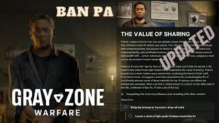 The Value of Sharing (Updated) - Turncoat - Gray Zone Warfare (GZW)