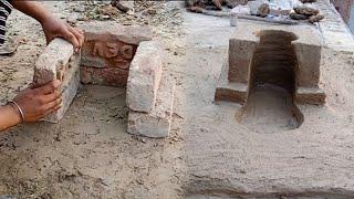 मिट्टी का चुल्हा | mitti ka chulha banane ka sahi tarika | Technology oven and chulha | free stove