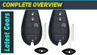 Key Fob FOBIK Keyless Remote Start Replacement: Best Choice for Dodge, Jeep, and Chrysler