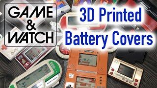 Game & Watch Battery Covers - Forbidden 3D Prints