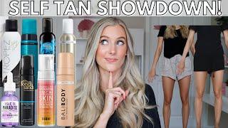 Best Self Tanner? Bali Body, St Tropez, Bondi Sands, Isle of Paradise, Mine Tan- Tan Showdown