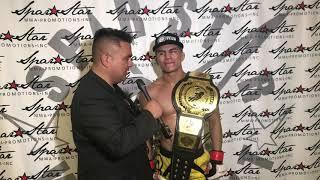 Spar Star Flyweight Champ Mauro Gutierrez interviewed by Gym Crashers John Arredondo