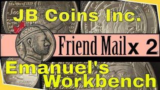 Friend Mail x2 from JB Coins and Emanuel's Workbench