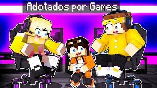 STHAN foi ADOTADO pela FAMÍLIA GAMER no Minecraft!