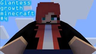 Giantess growth minecraft #4 | game giantess animation