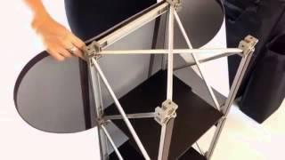 How to assemble the Eurostand Mini Pop Up Counter