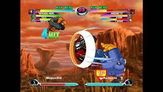 MvC2: MagusOld's Spiderman Obliterates MSTron [vs Romneto] .:7/12/20:.