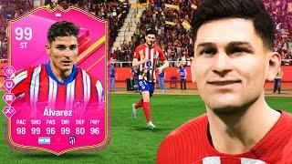 99 FUTTIES SBC Alvarez is PERFECT!  FC 24 Player Review