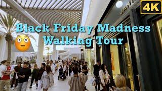 Fashion Valley Walking Tour 2024 | Black Friday Shopping | BIGGEST MALL in San Diego | 4K 60fps