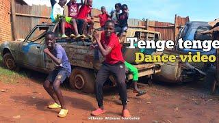 Tenge tenge Official dance video challange by cheeza afrikana kids