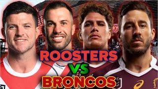 Sydney Roosters vs Brisbane Broncos | NRL - Round 1 | Live Stream Commentary