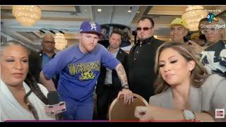  WHAT! CANELO WATCHES CYNTHIA & JEANDRA taste test his new DRINK VMC - VIVA MEXICO!