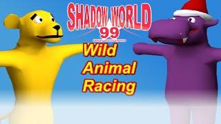 Crzy (Lioness) vs AtomicAstro (Hippo) - Wild Animal Racing - Shadow World 99