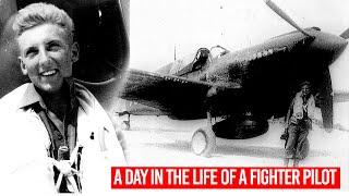 A Day In The Life Of A WW2 Fighter Pilot - Jim Mitchell