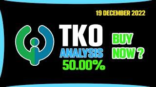 TKO price prediction, 50% profit book? Toko Token price prediction | Crypto Signals 19 December 2022