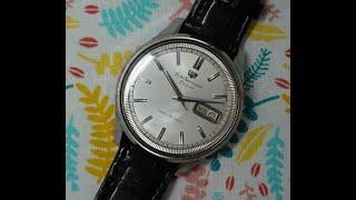 1965 Seiko 5 Sportsmatic Deluxe men's vintage automatic watch.  Model reference 7619-7010.