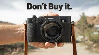 You dont need the Fuji X100VI