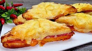 Sie sind so lecker, dass Ich koche diese Sandwiches für meinen Mann zum Frühstück! Neues Rezept!