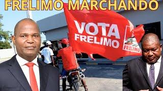 INACREDITÁVEL: "O Regime Marchando Pela Vitória do CHAPO na Cidade de MAPUTO" #moçambique #africa