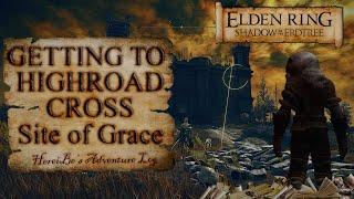 Getting to Highroad Cross Site of Grace | Without fighting | Elden Ring Shadow of the Erdtree