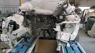 Кузовной ремонт Toyota Camry XV70. Автототал, восстановление годных остатков.