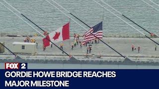 Gordie Howe International Bridge deck completed