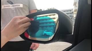 Car Rainproof Film Installation and Testing Video