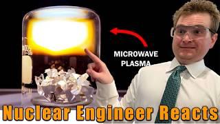 Plasma in a Microwave? - Nuclear Engineer Reacts to NileRed