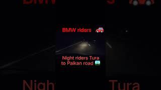 BMW night road riders #viral drive #shortvideo #nkofficial