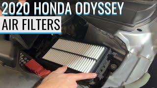 2020 Honda Odyssey Air Filters - How to change engine air filter and cabin air filter