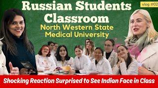 What Happened When I Visited Russian Students Classroom in North Western State Medical University???